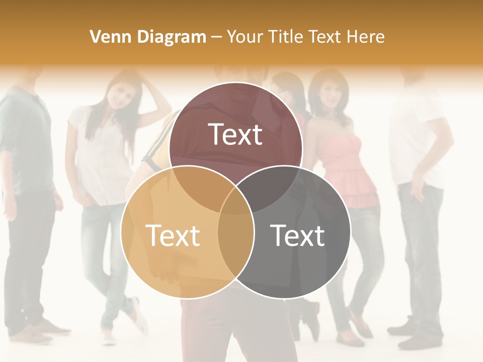 Handsome Advertising Team PowerPoint Template