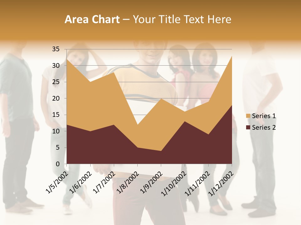 Handsome Advertising Team PowerPoint Template