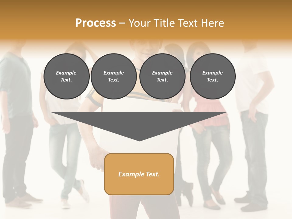 Handsome Advertising Team PowerPoint Template