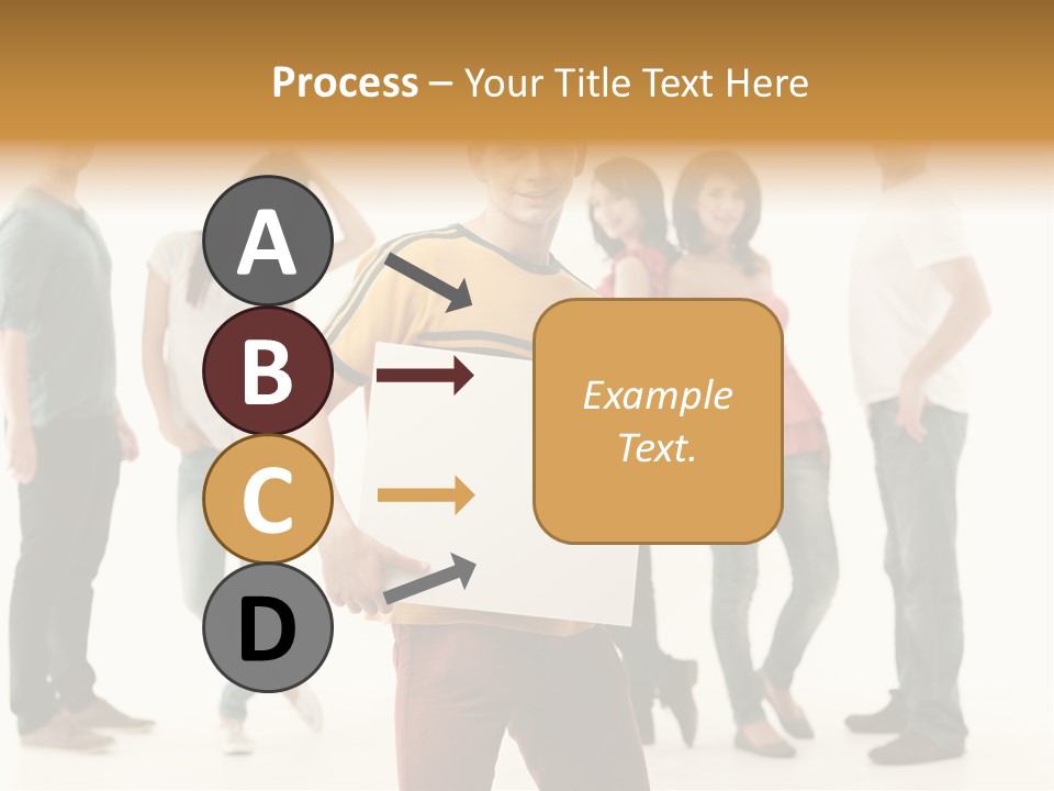 Handsome Advertising Team PowerPoint Template