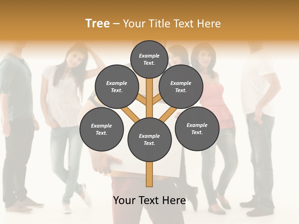 Handsome Advertising Team PowerPoint Template