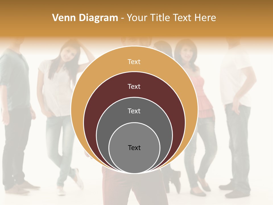 Handsome Advertising Team PowerPoint Template