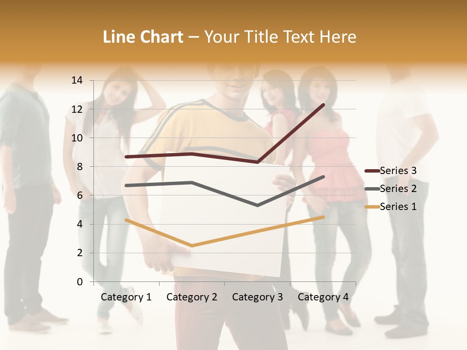 Handsome Advertising Team PowerPoint Template