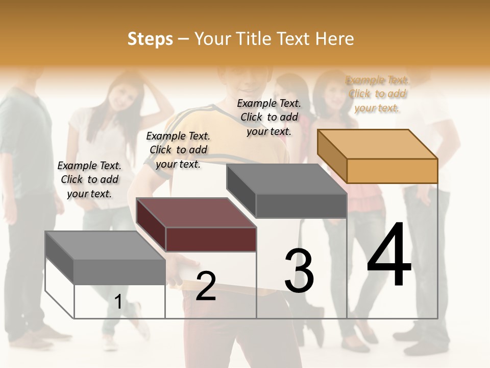 Handsome Advertising Team PowerPoint Template