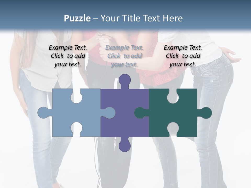 Colorful Many Young PowerPoint Template