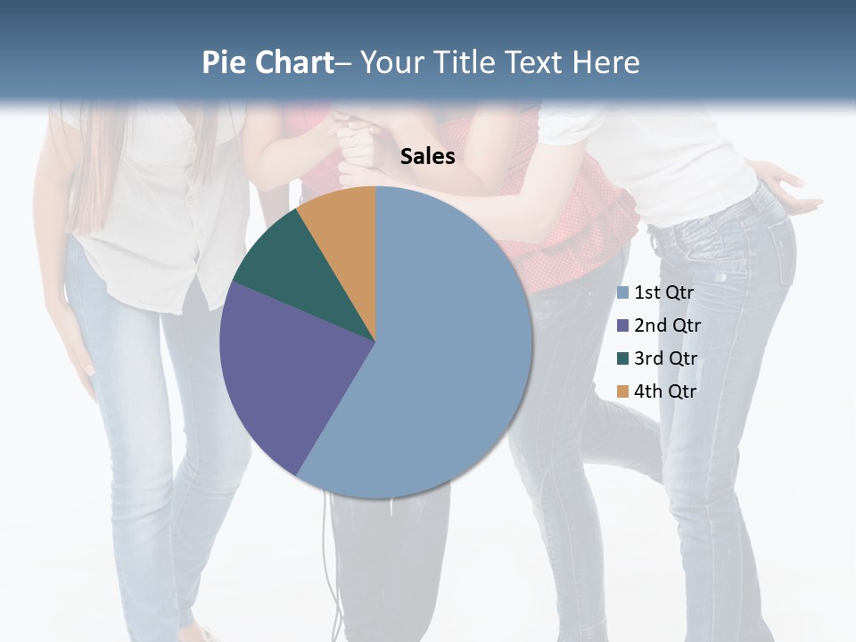 Colorful Many Young PowerPoint Template