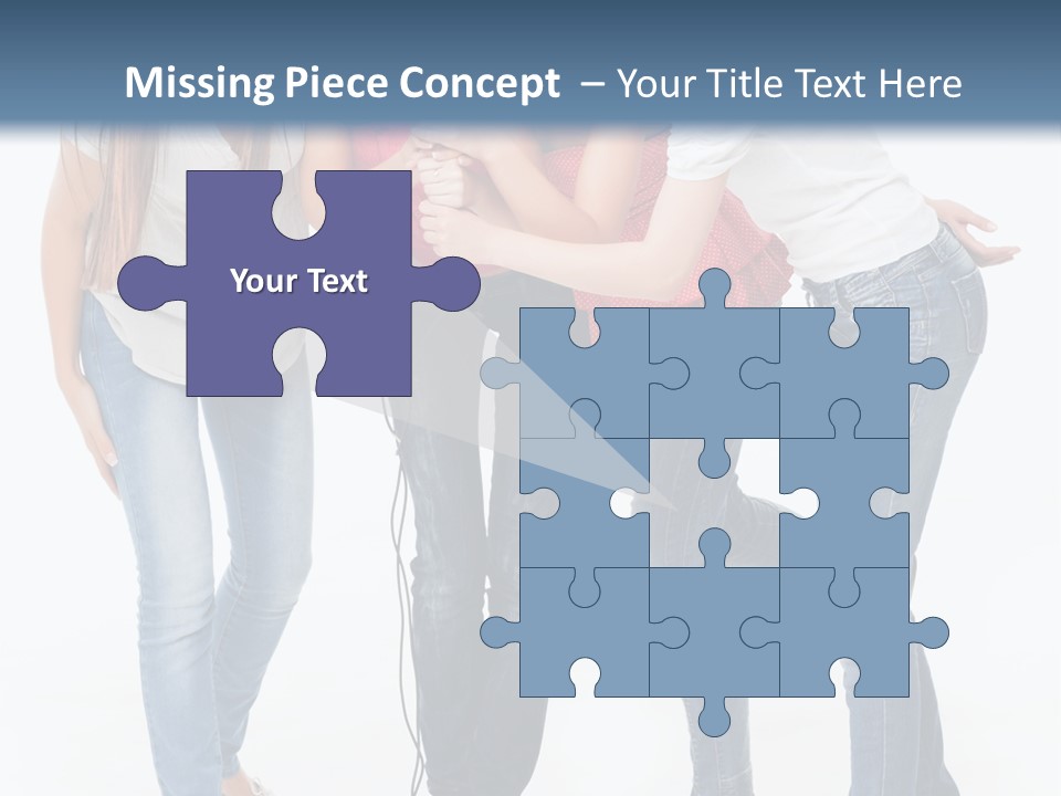 Colorful Many Young PowerPoint Template