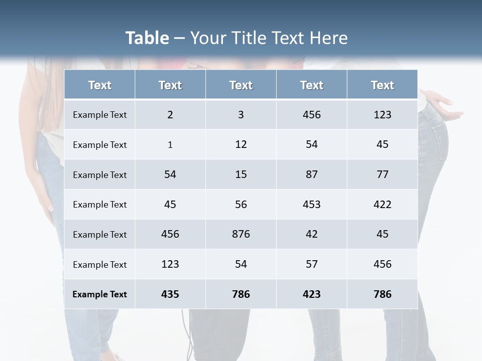 Colorful Many Young PowerPoint Template