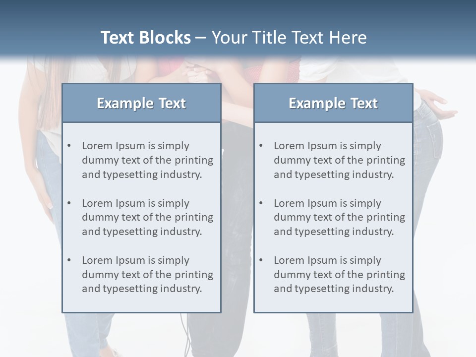 Colorful Many Young PowerPoint Template