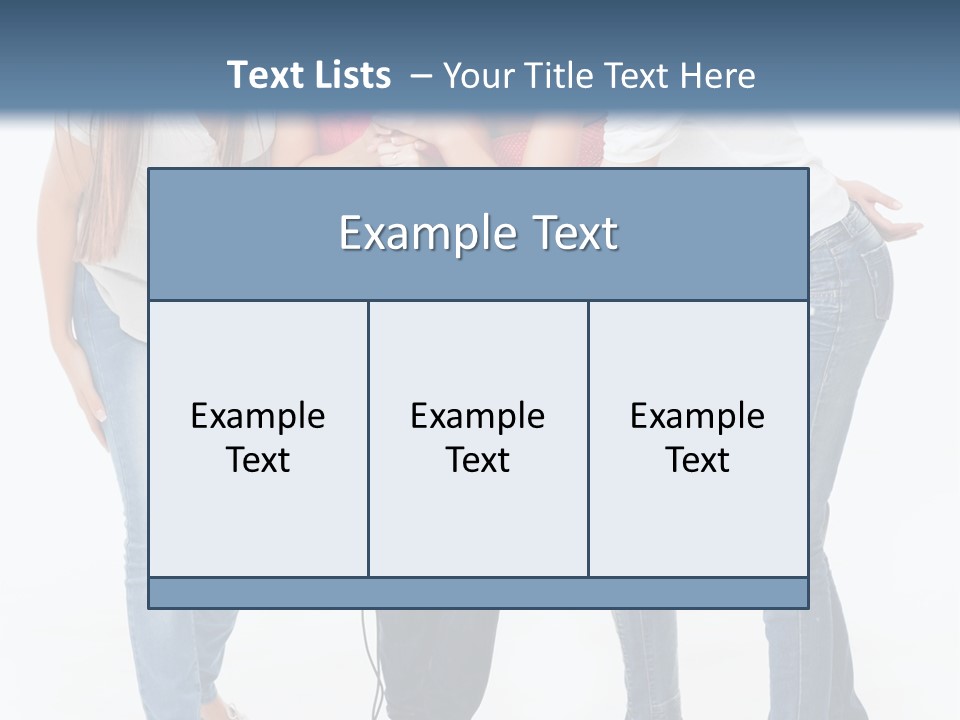 Colorful Many Young PowerPoint Template