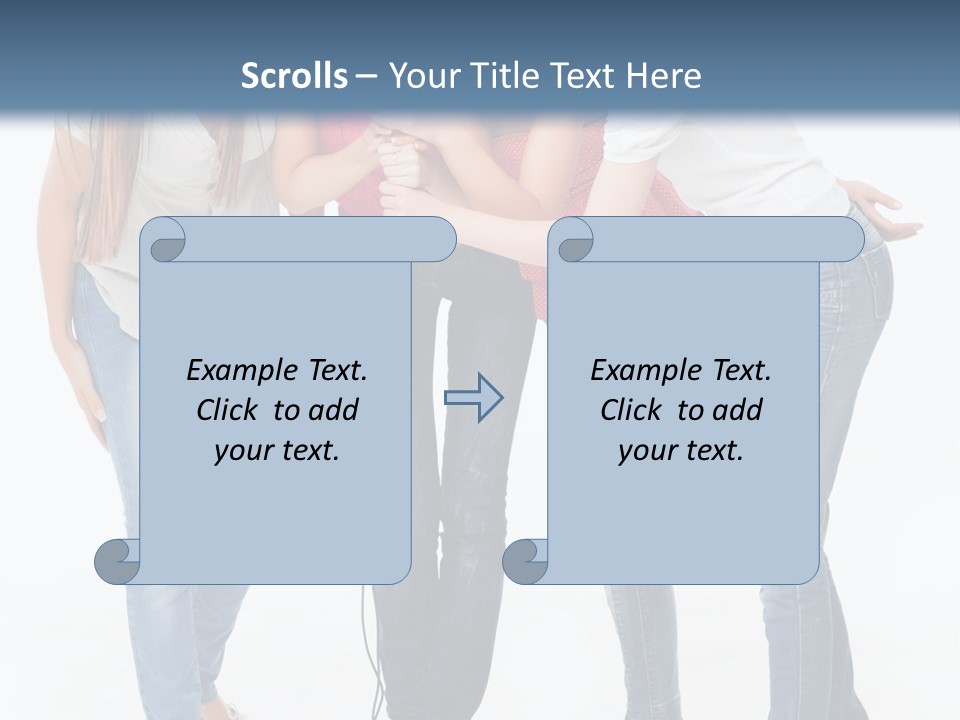 Colorful Many Young PowerPoint Template