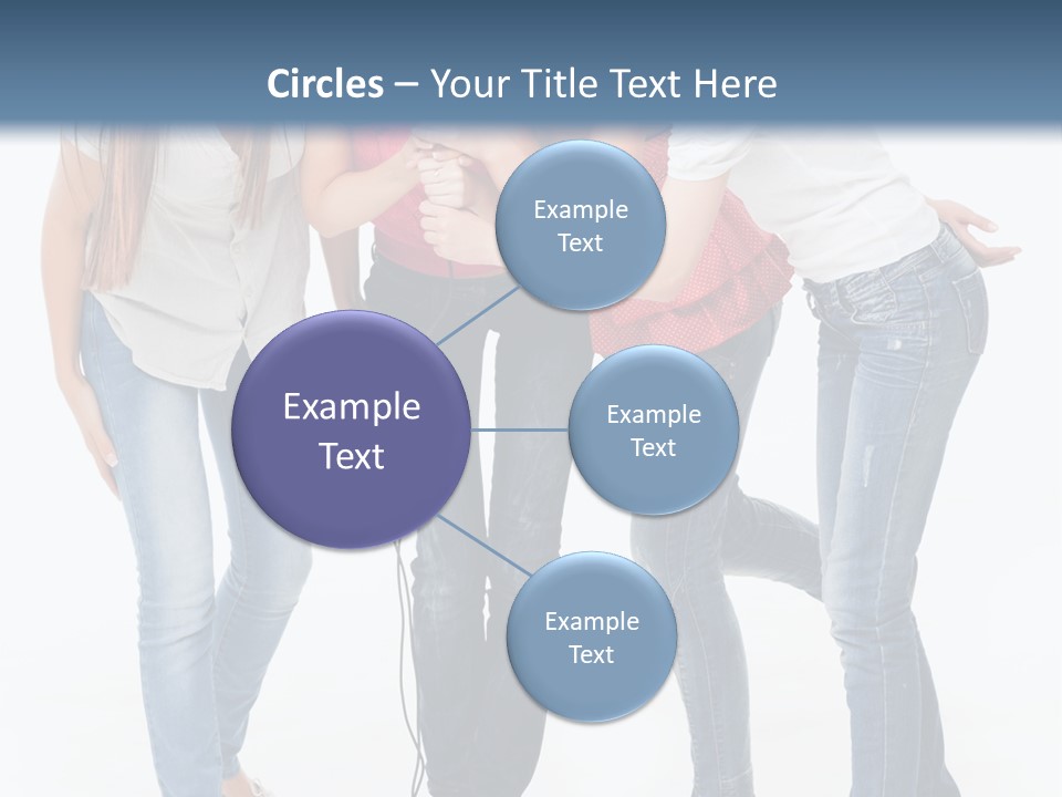 Colorful Many Young PowerPoint Template