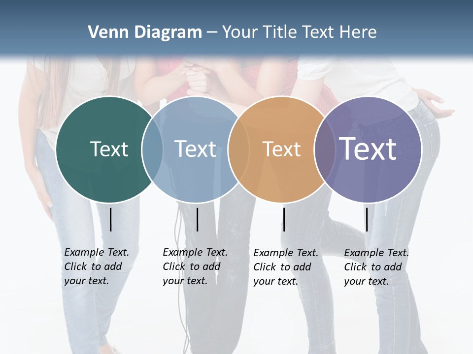 Colorful Many Young PowerPoint Template