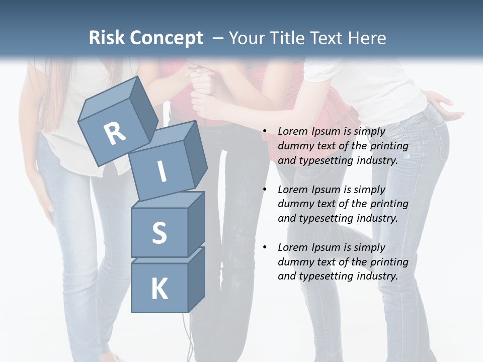 Colorful Many Young PowerPoint Template