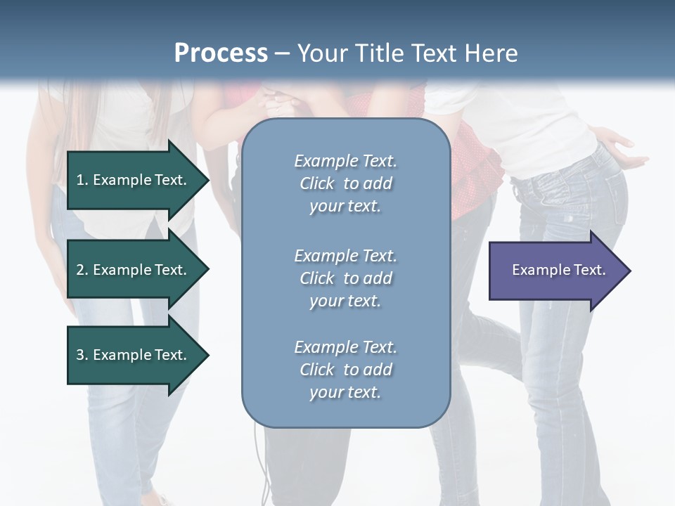 Colorful Many Young PowerPoint Template