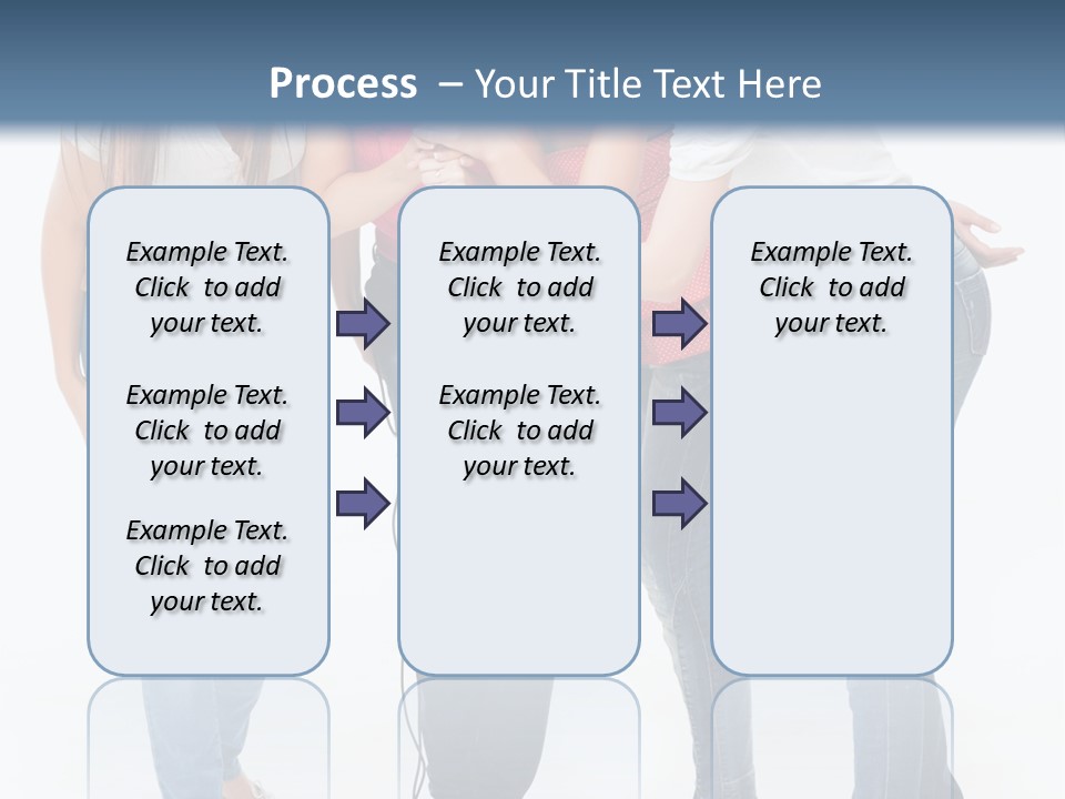 Colorful Many Young PowerPoint Template
