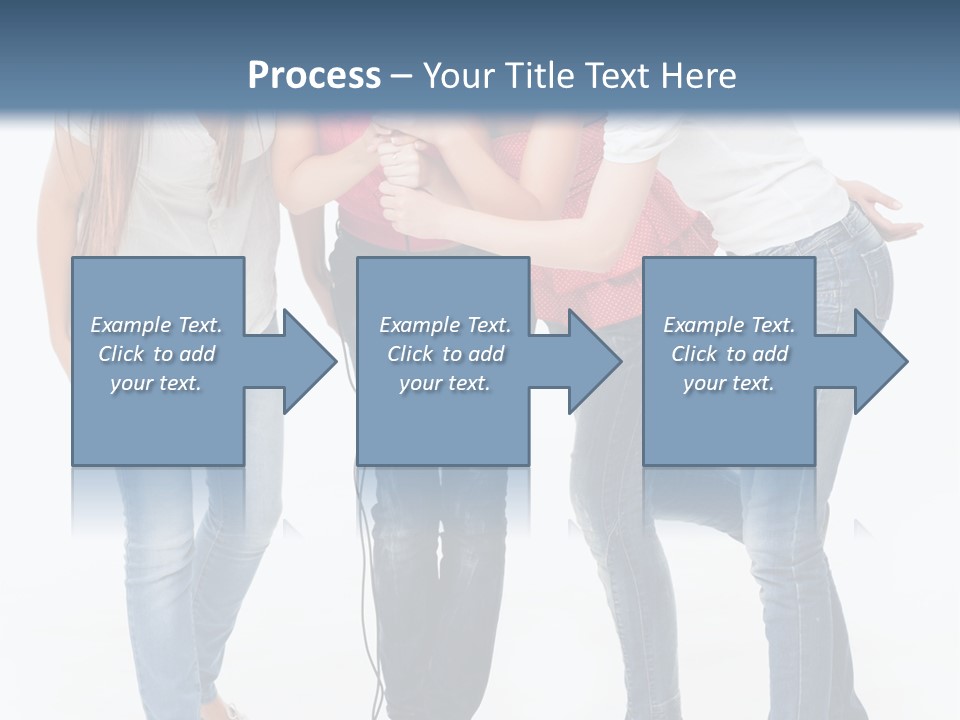 Colorful Many Young PowerPoint Template
