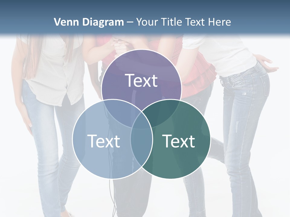 Colorful Many Young PowerPoint Template