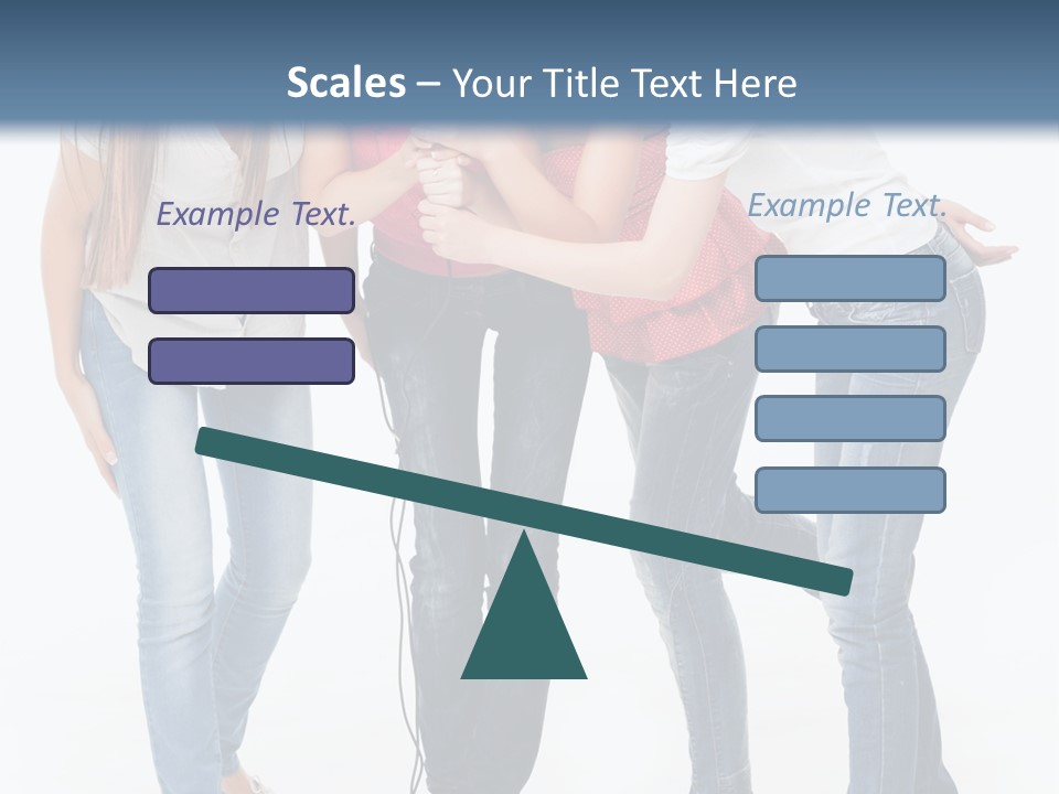 Colorful Many Young PowerPoint Template