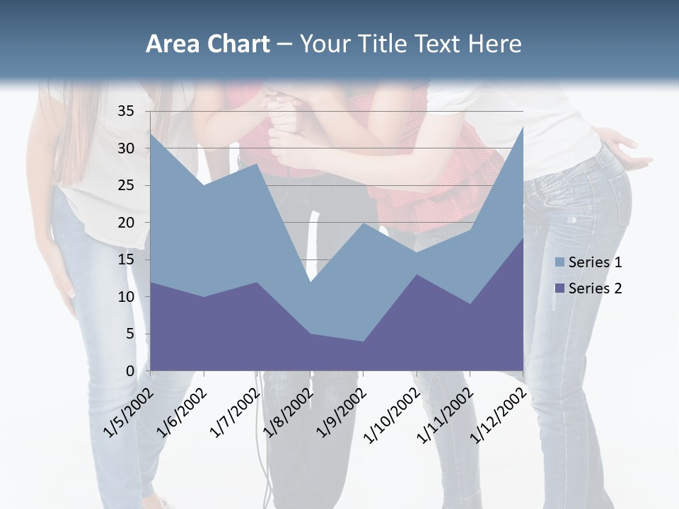 Colorful Many Young PowerPoint Template