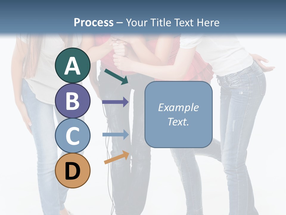 Colorful Many Young PowerPoint Template