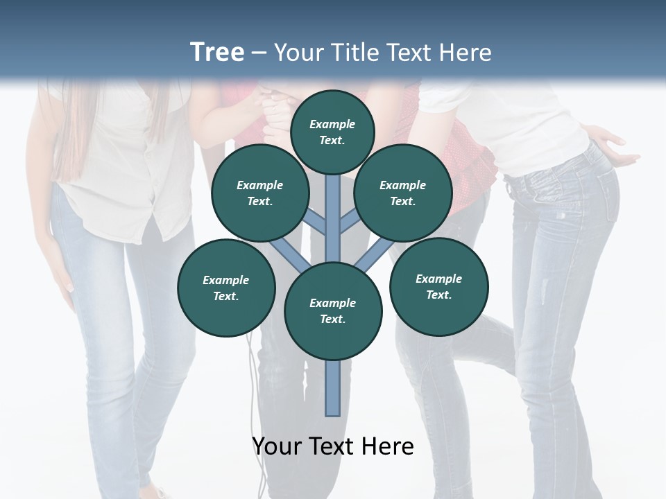 Colorful Many Young PowerPoint Template