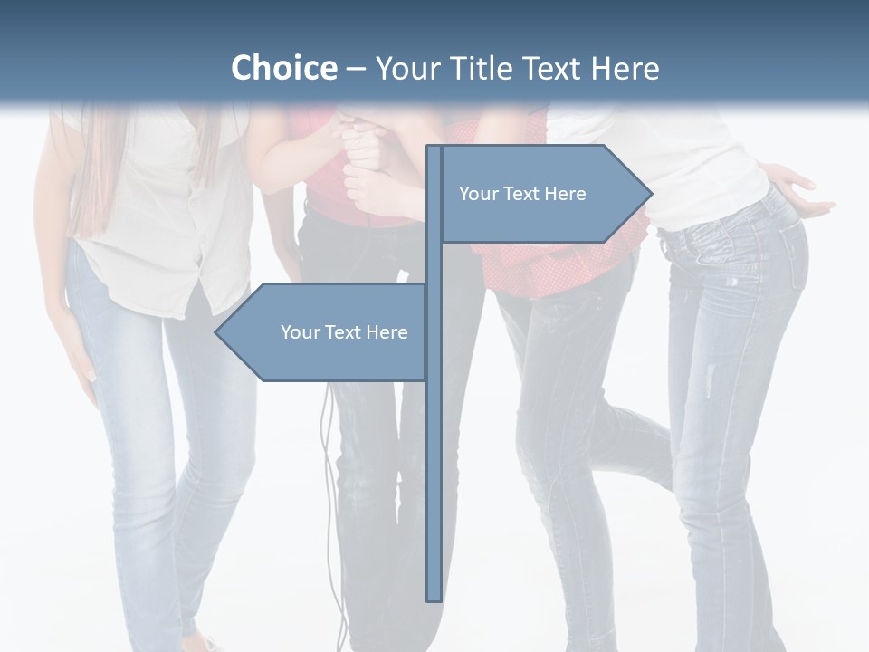 Colorful Many Young PowerPoint Template