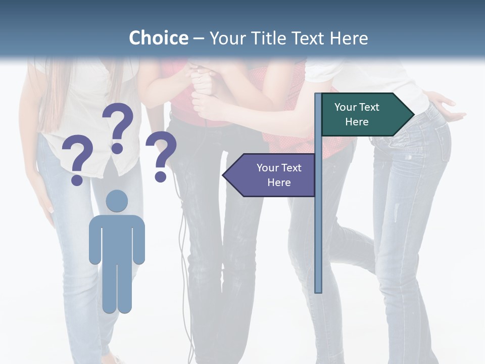 Colorful Many Young PowerPoint Template