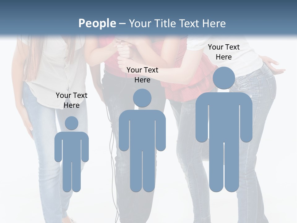 Colorful Many Young PowerPoint Template