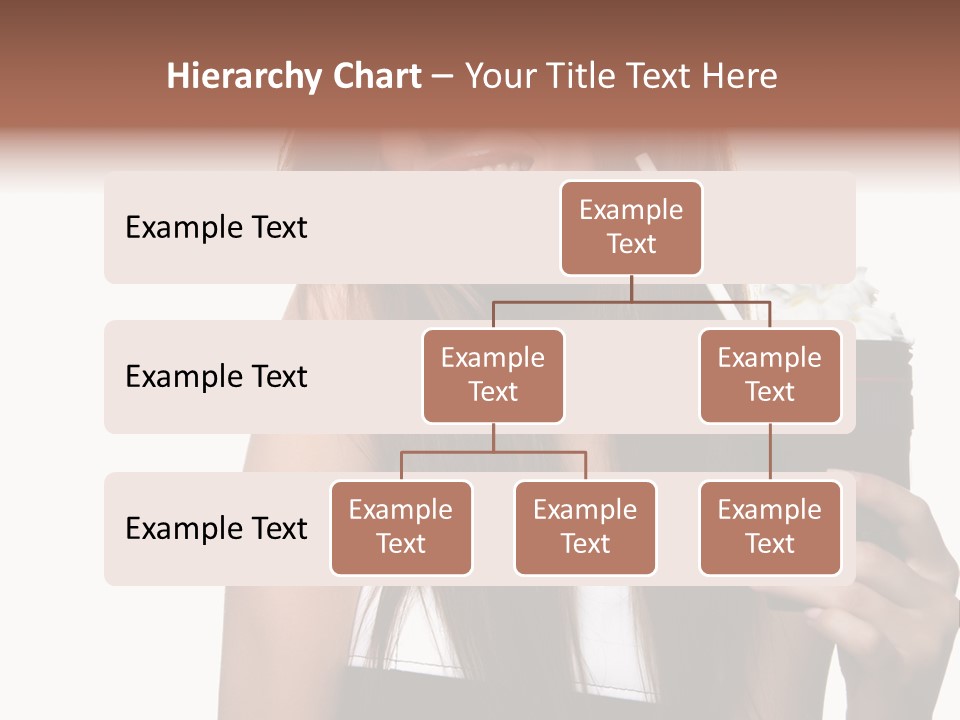 Dessert Woman Raspberry PowerPoint Template