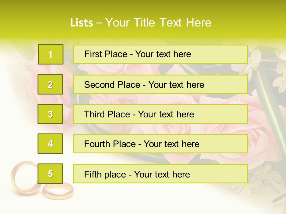 Love Symbol Gift PowerPoint Template