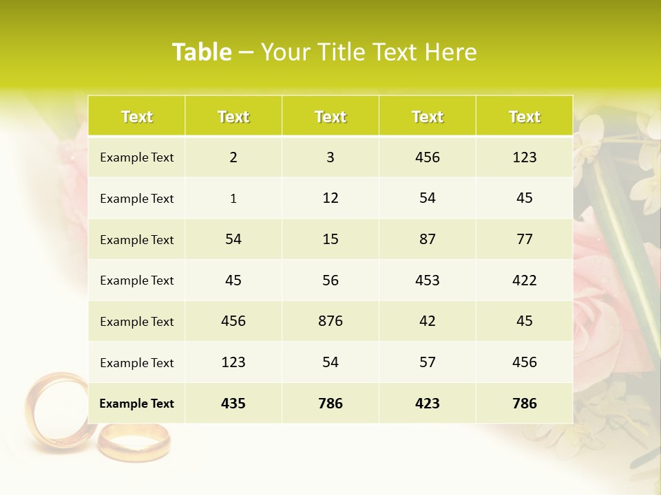 Love Symbol Gift PowerPoint Template
