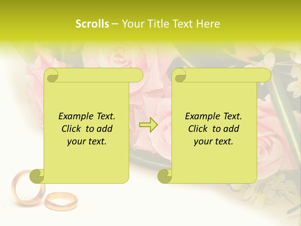 Love Symbol Gift PowerPoint Template