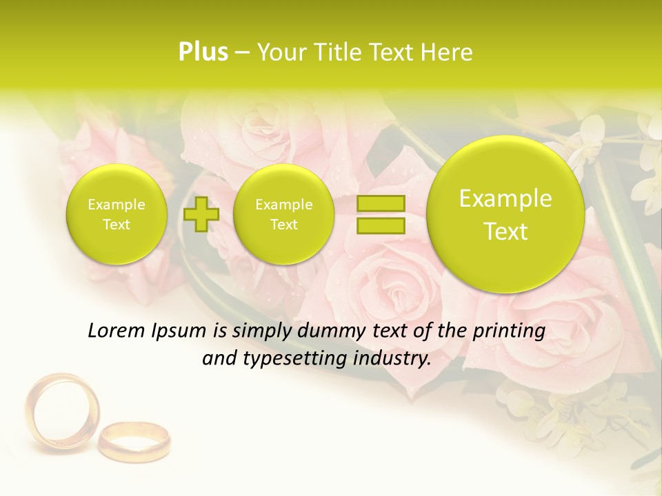 Love Symbol Gift PowerPoint Template