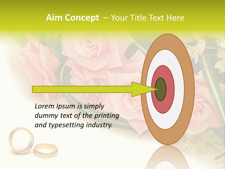 Love Symbol Gift PowerPoint Template