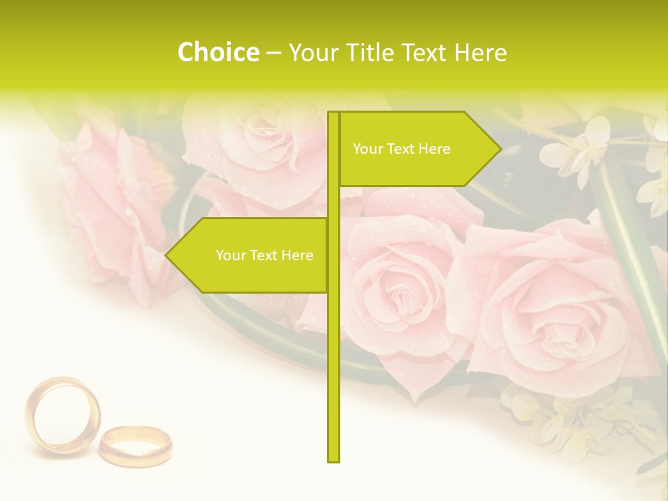 Love Symbol Gift PowerPoint Template