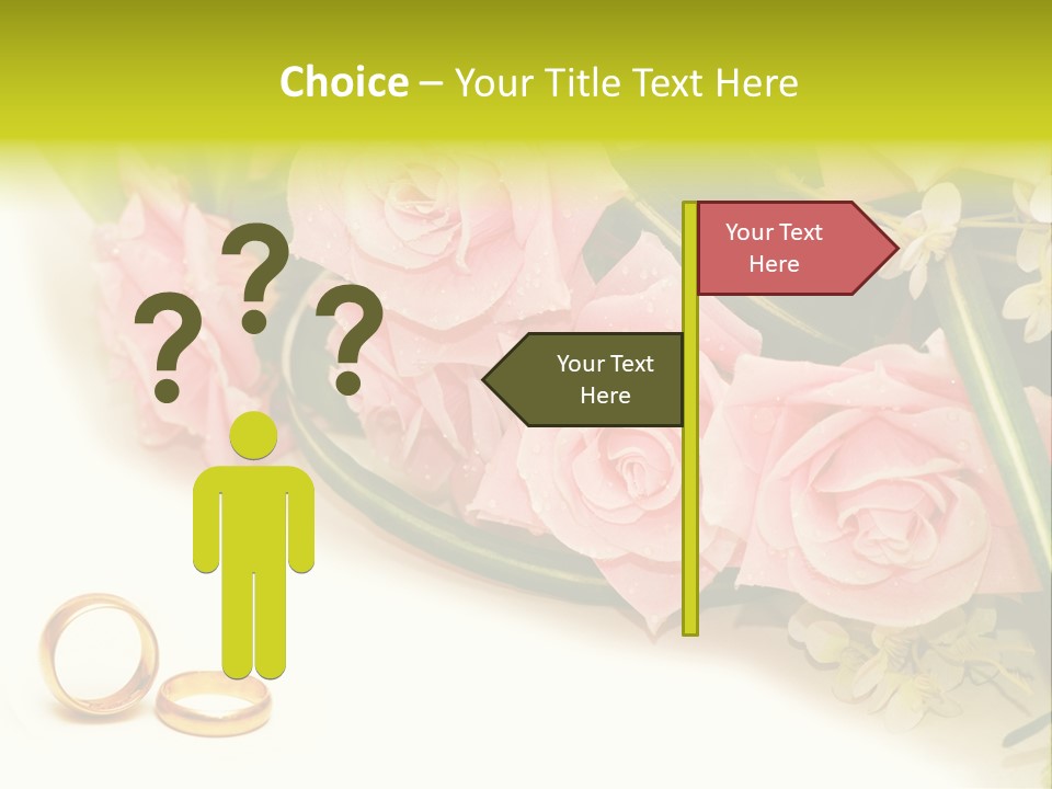 Love Symbol Gift PowerPoint Template