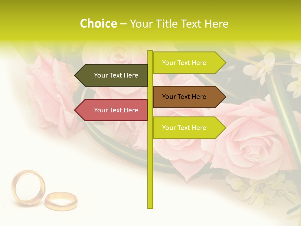 Love Symbol Gift PowerPoint Template