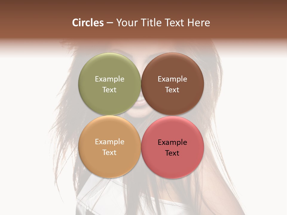 Beauty Female Portrait PowerPoint Template