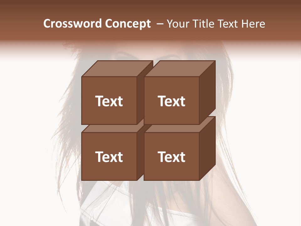 Beauty Female Portrait PowerPoint Template