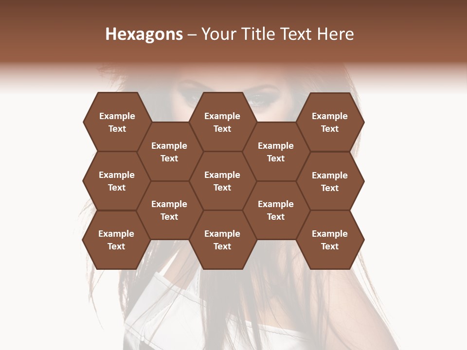 Beauty Female Portrait PowerPoint Template