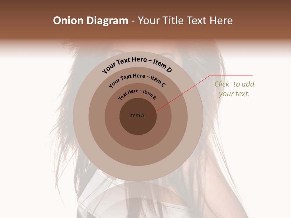 Beauty Female Portrait PowerPoint Template