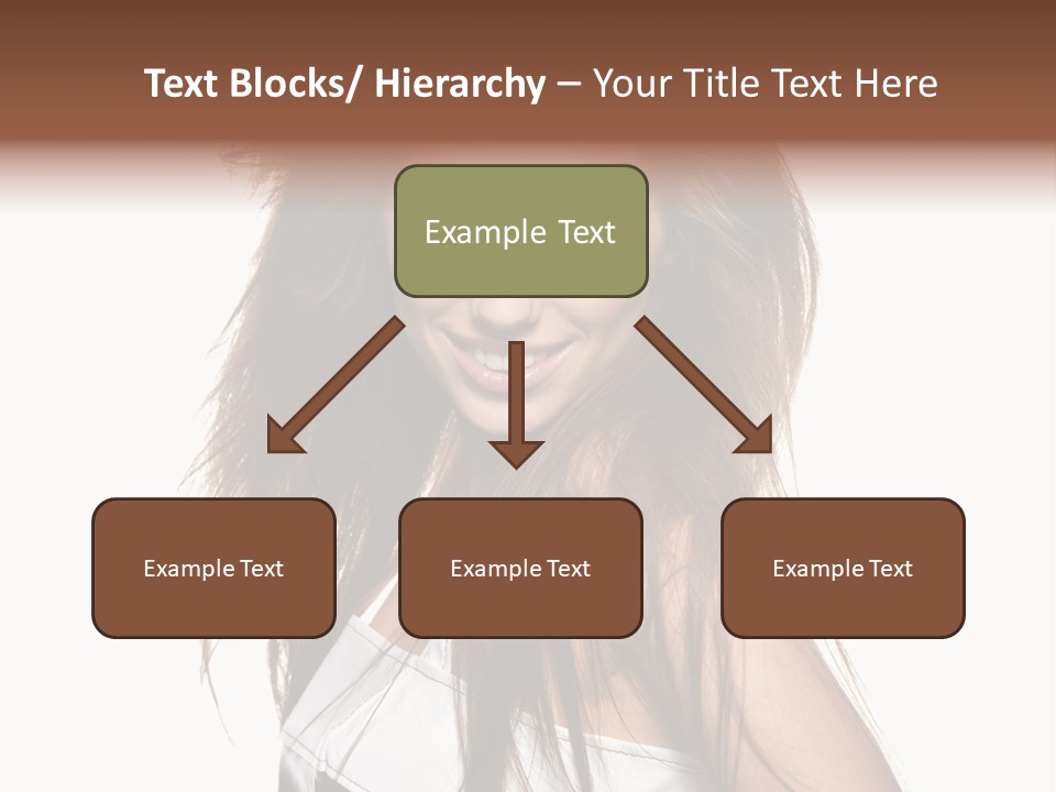 Beauty Female Portrait PowerPoint Template