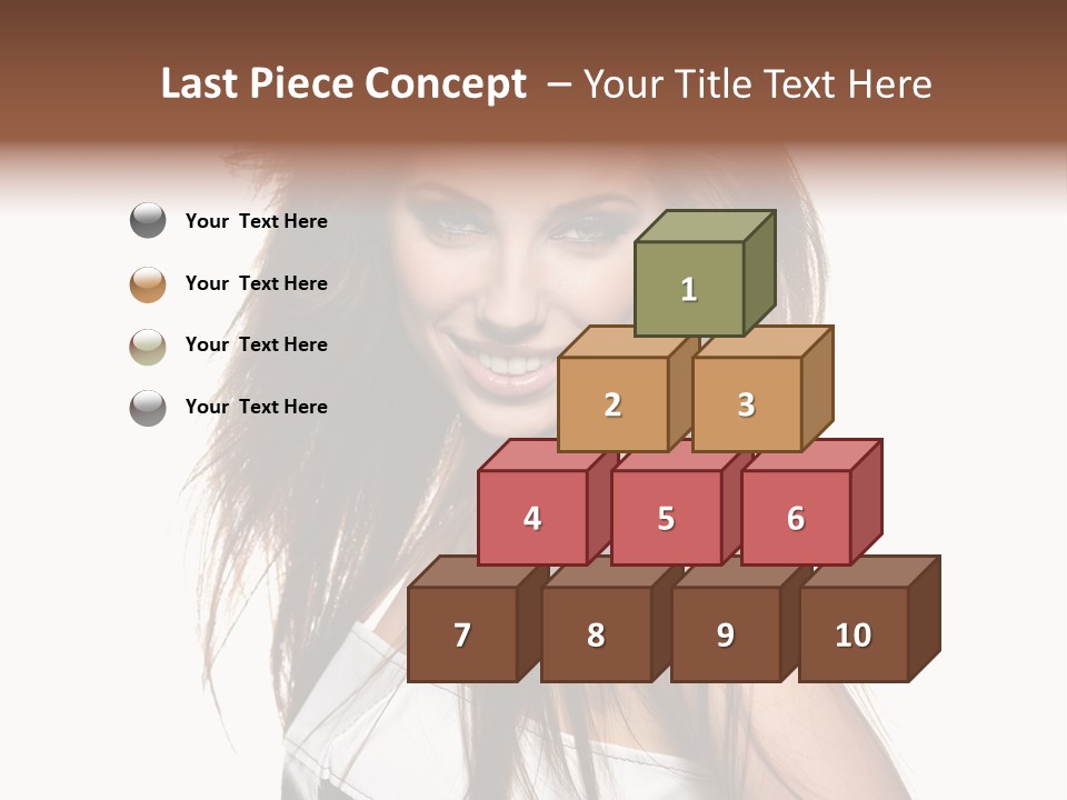 Beauty Female Portrait PowerPoint Template