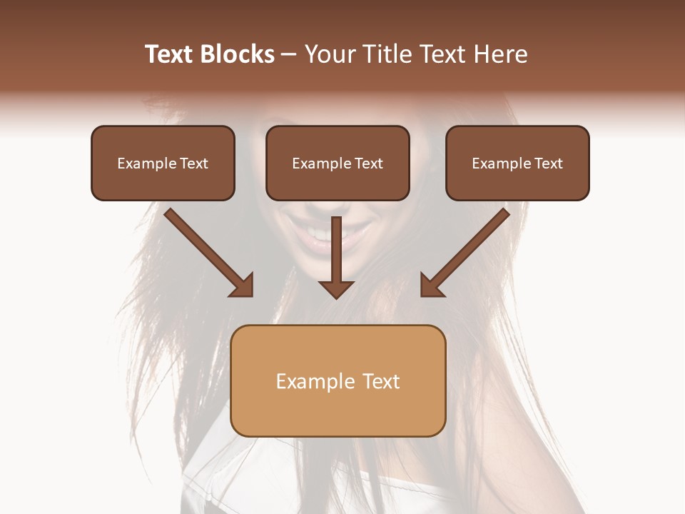 Beauty Female Portrait PowerPoint Template