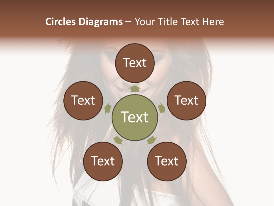 Beauty Female Portrait PowerPoint Template