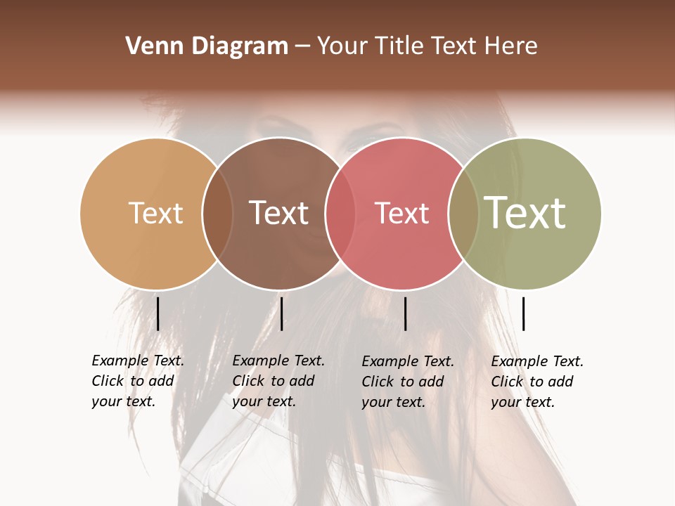 Beauty Female Portrait PowerPoint Template