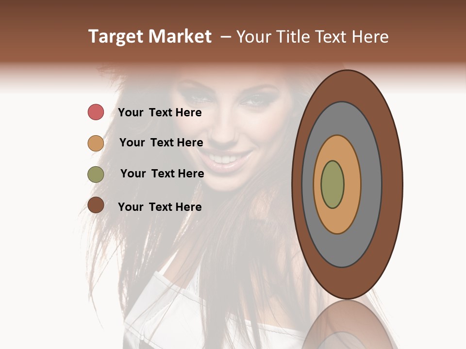 Beauty Female Portrait PowerPoint Template