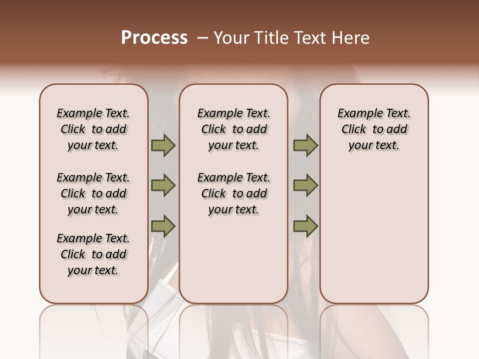 Beauty Female Portrait PowerPoint Template