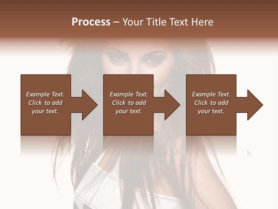 Beauty Female Portrait PowerPoint Template